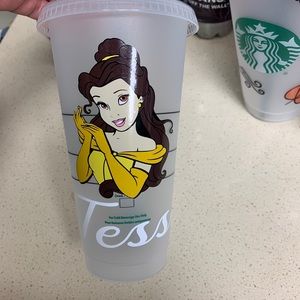 Custom Belle andRosy Starbucks cup!💓